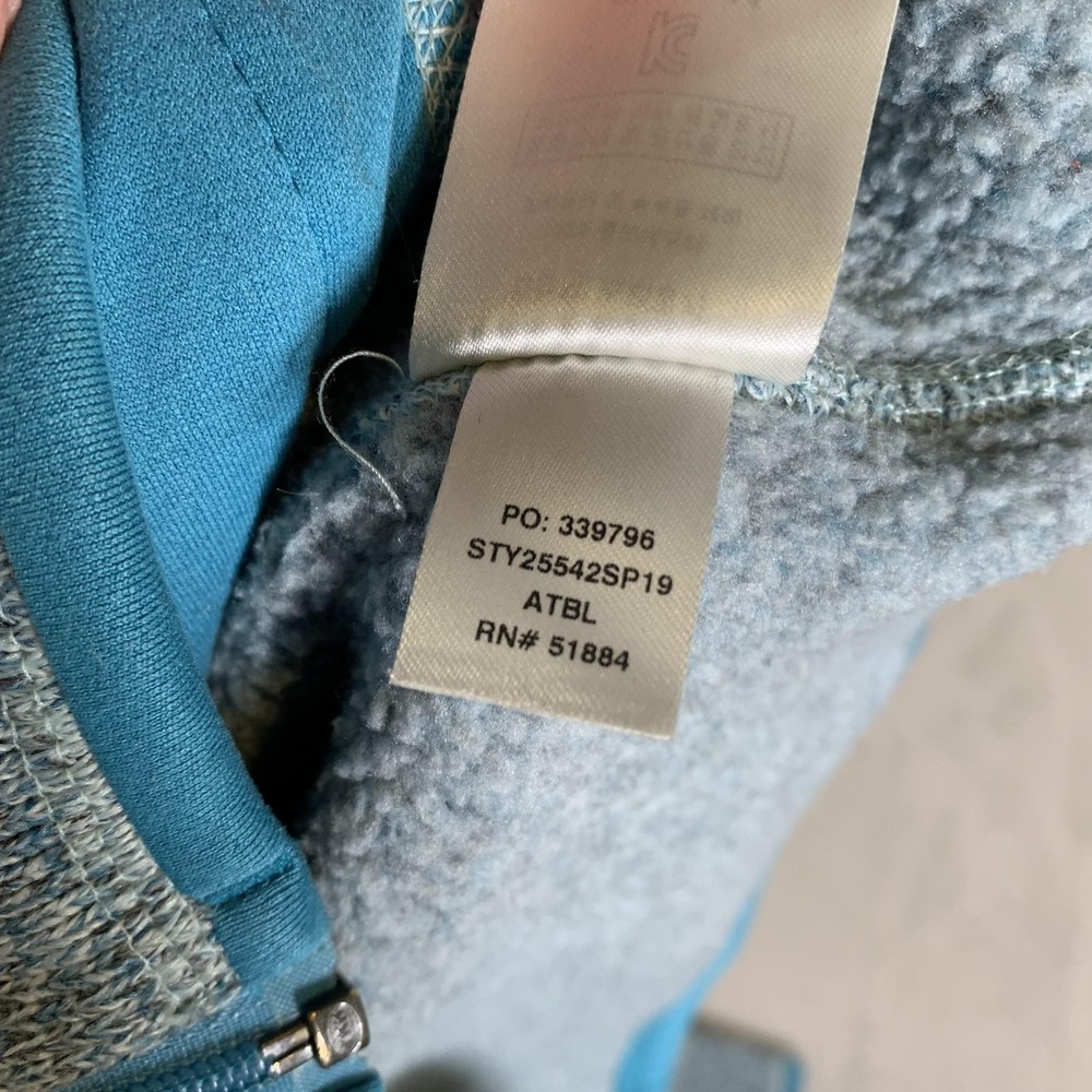 Patagonia Better Sweater Jacket Womens Small Blue Full Zip Fleece Hiking Ladies - Picture 8 of 9